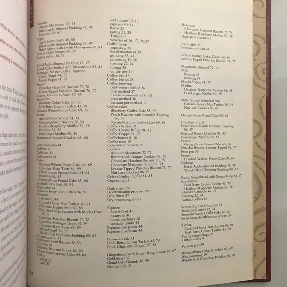 VTG 1995 Starbucks Cookbook - Picture 12 of 15